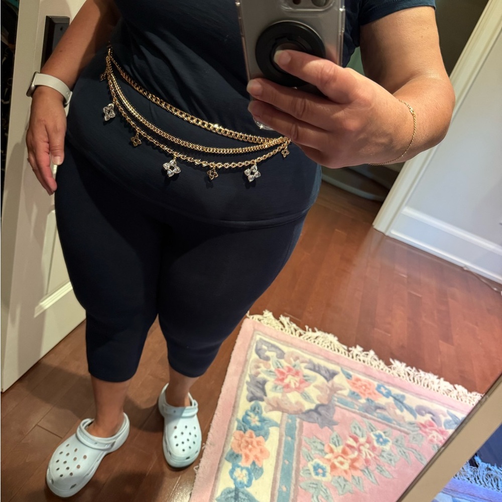 Layered Gold Chain Belts size S to XL